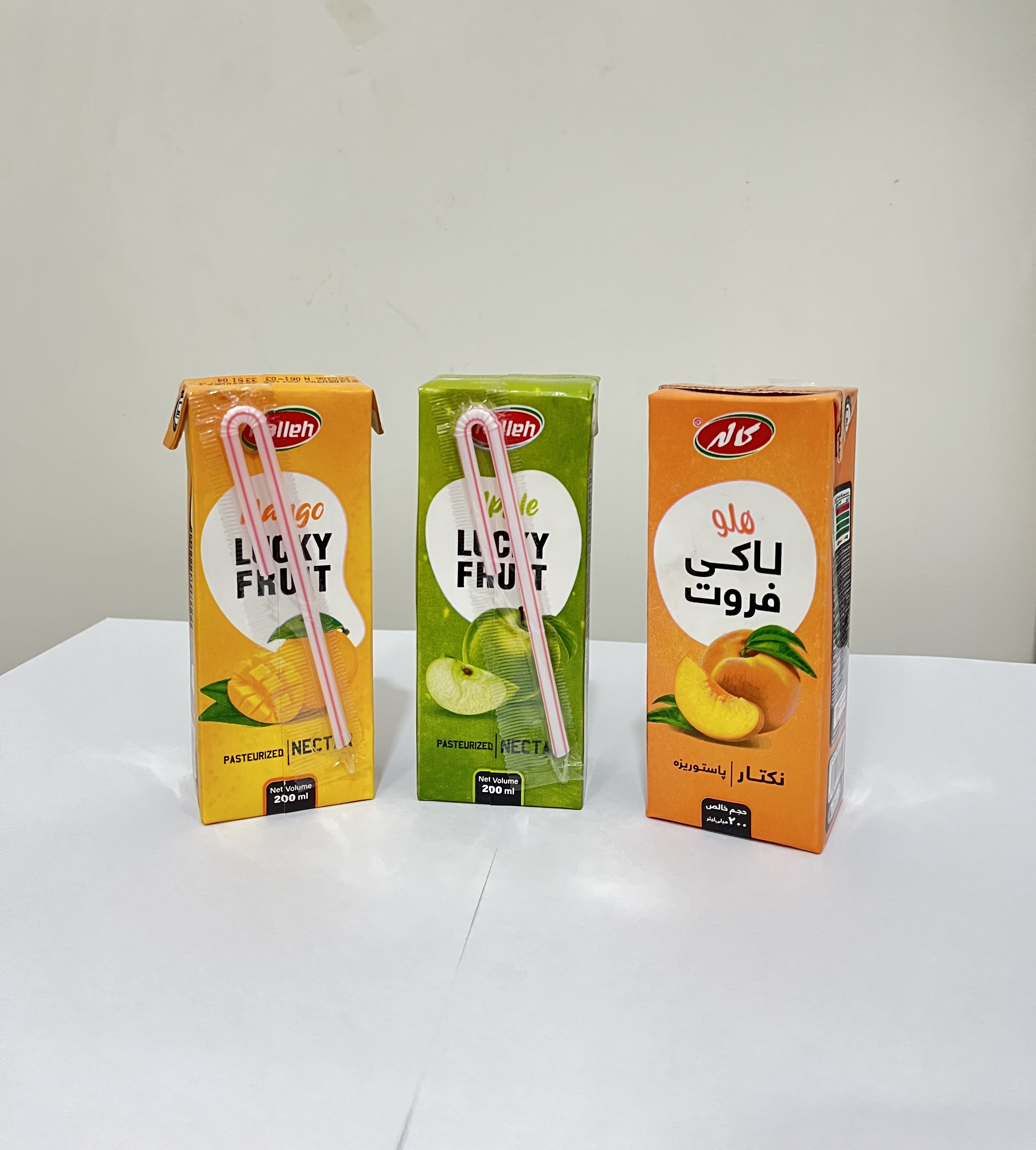 آبمیوه نکتار لاکی فروت کاله / بسته 36 عددی